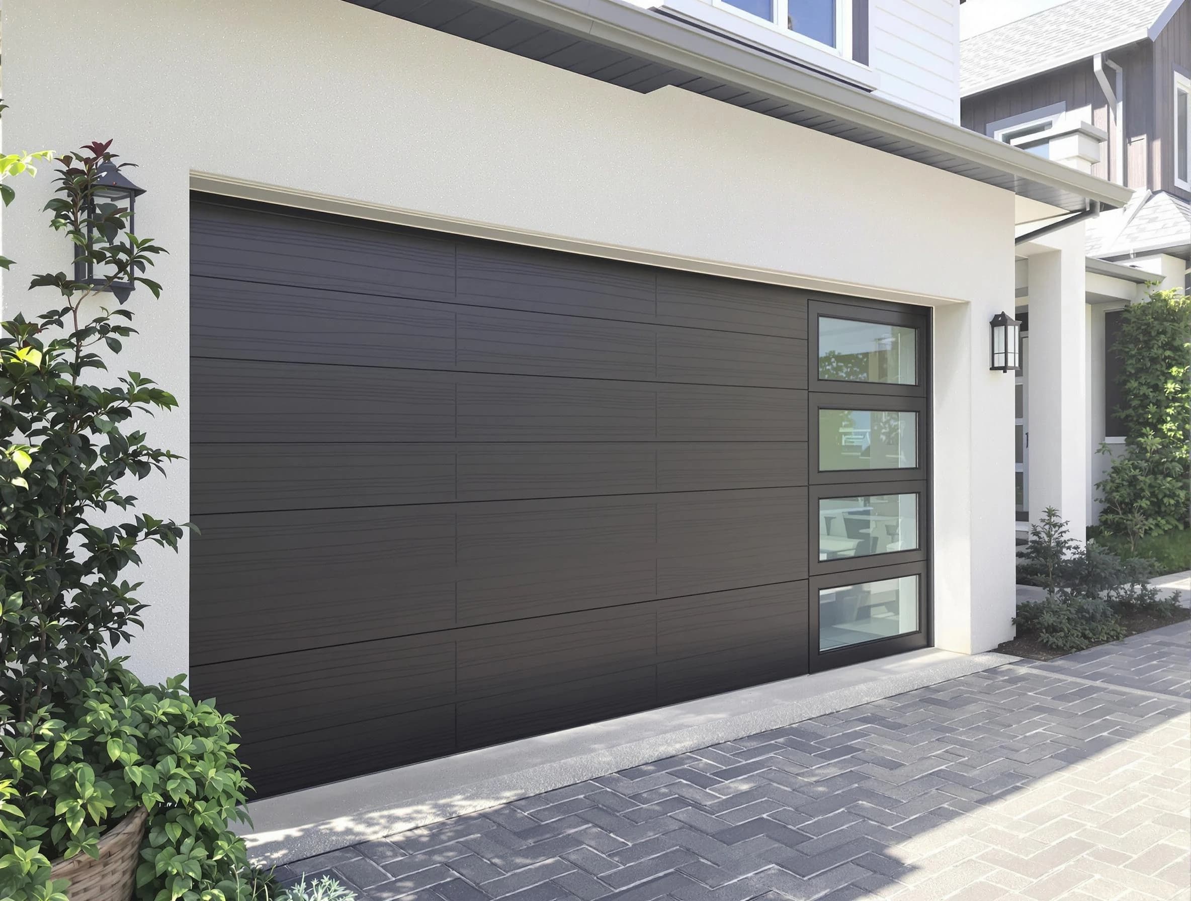 Custom garage door installation by Loveland Garage Door Repair in Loveland