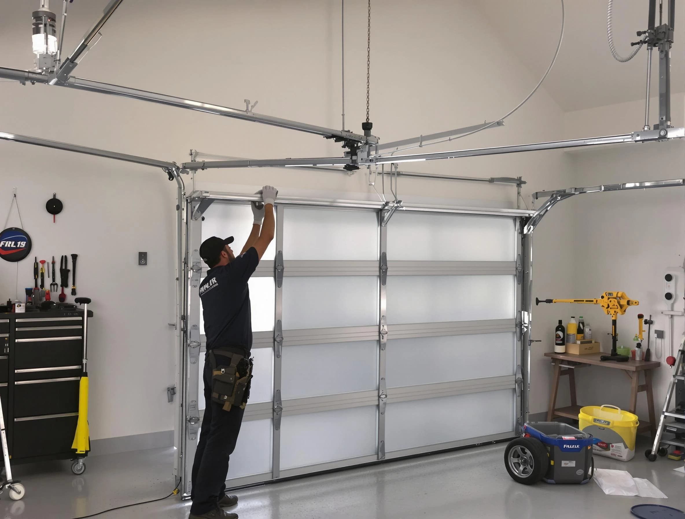 Loveland Garage Door Repair certified team performing precision garage door installation in Loveland