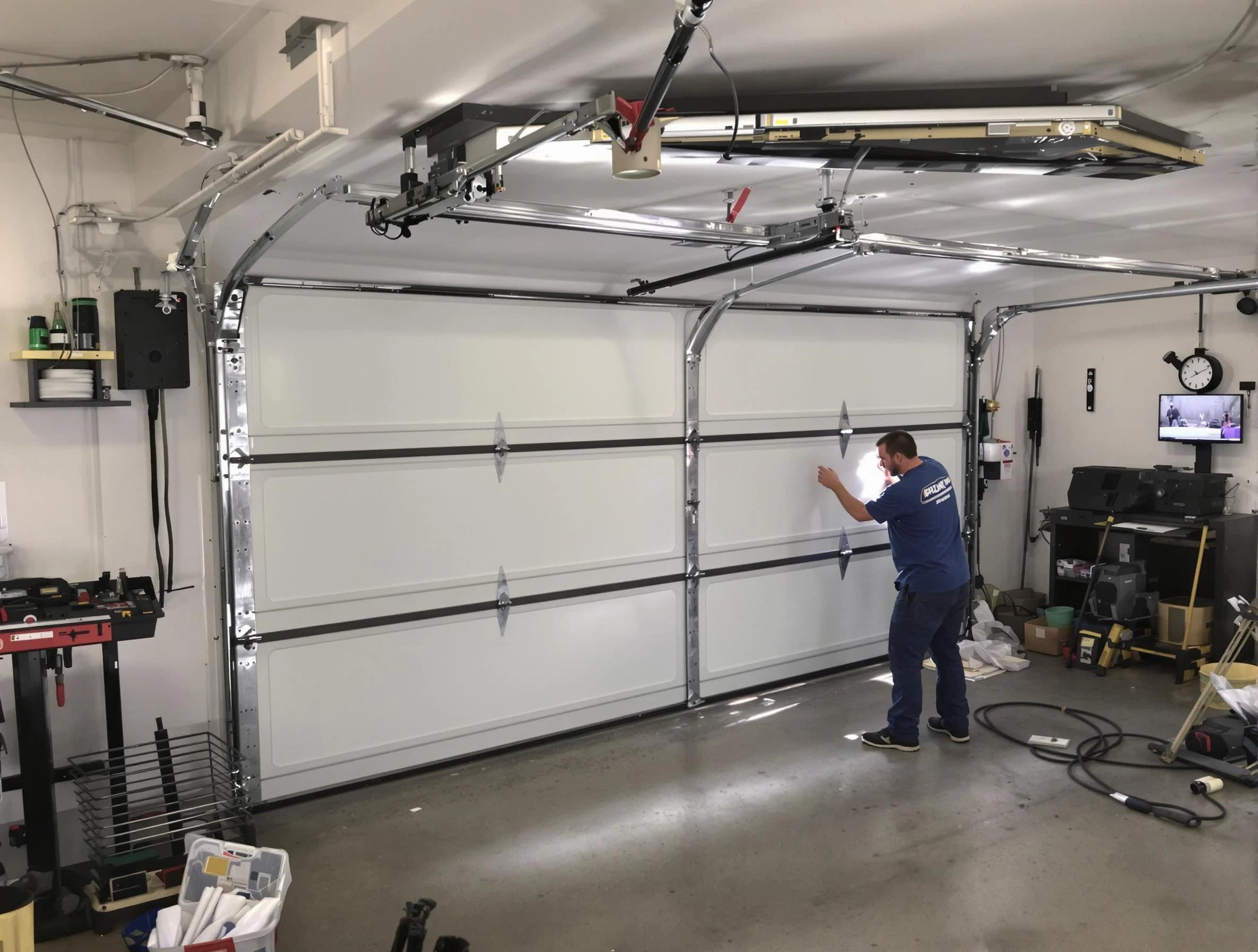 Professional garage door repair service by Loveland Garage Door Repair in Loveland