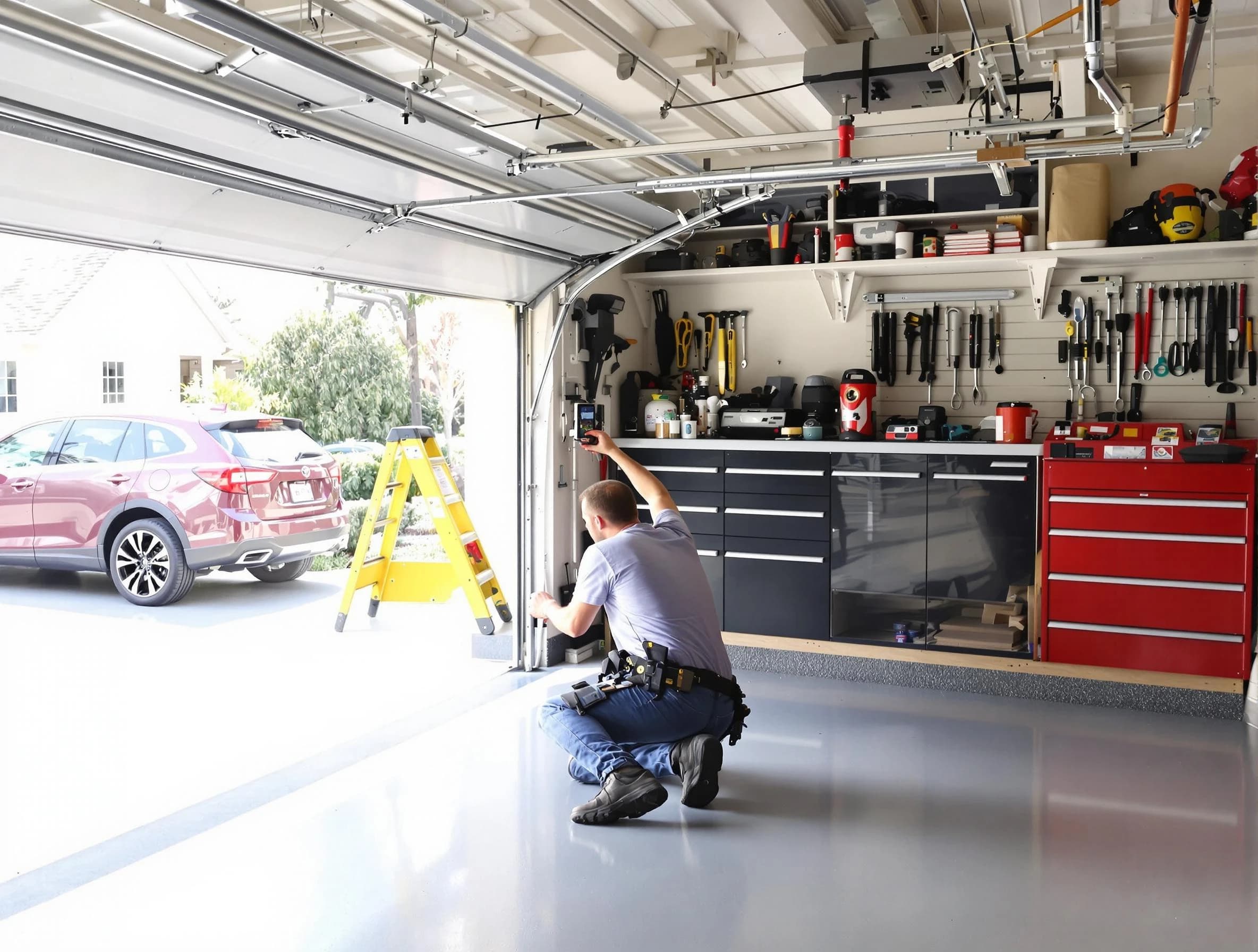Local garage door repair service by Loveland Garage Door Repair in Loveland