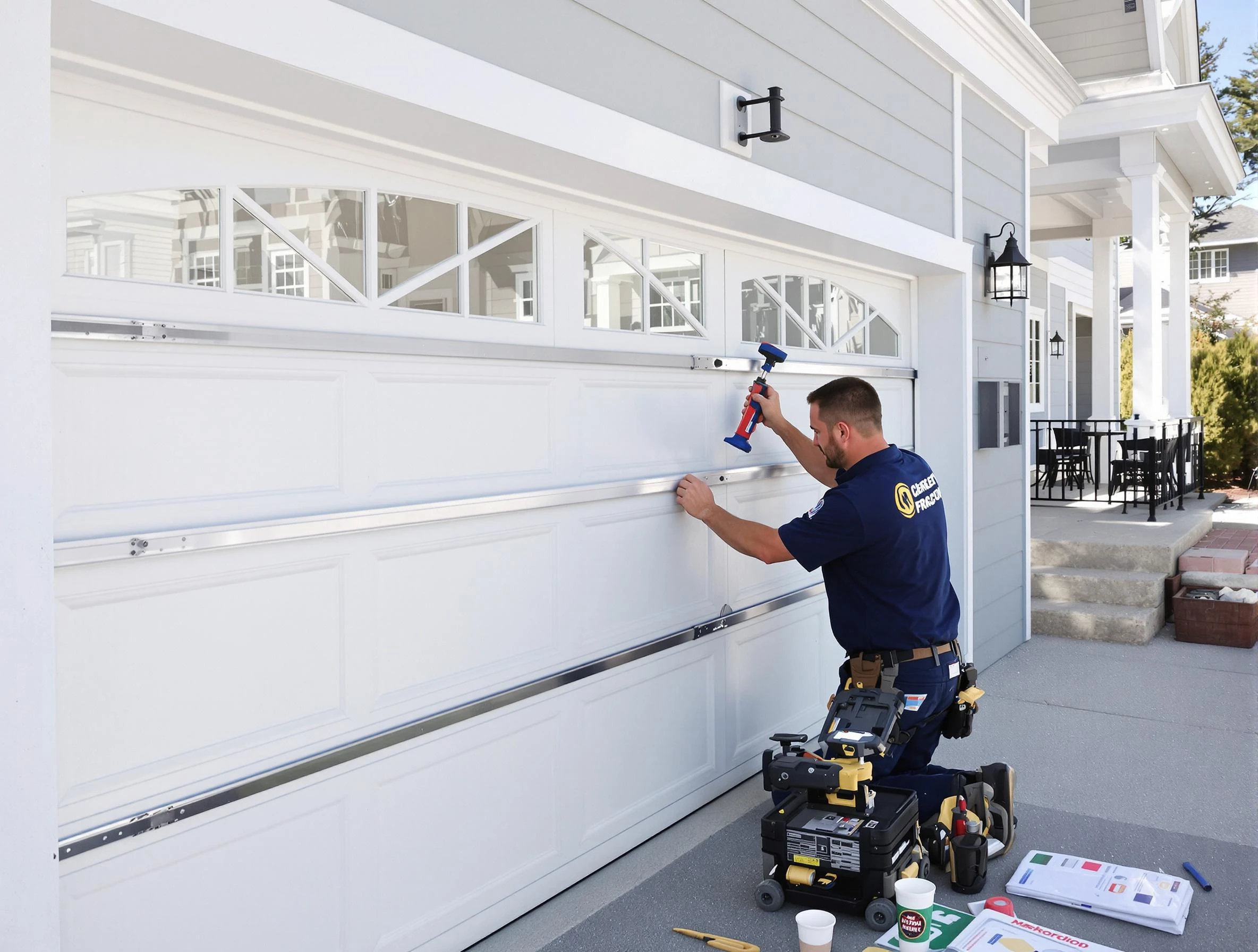 Professional garage door installation by Loveland Garage Door Repair in Loveland