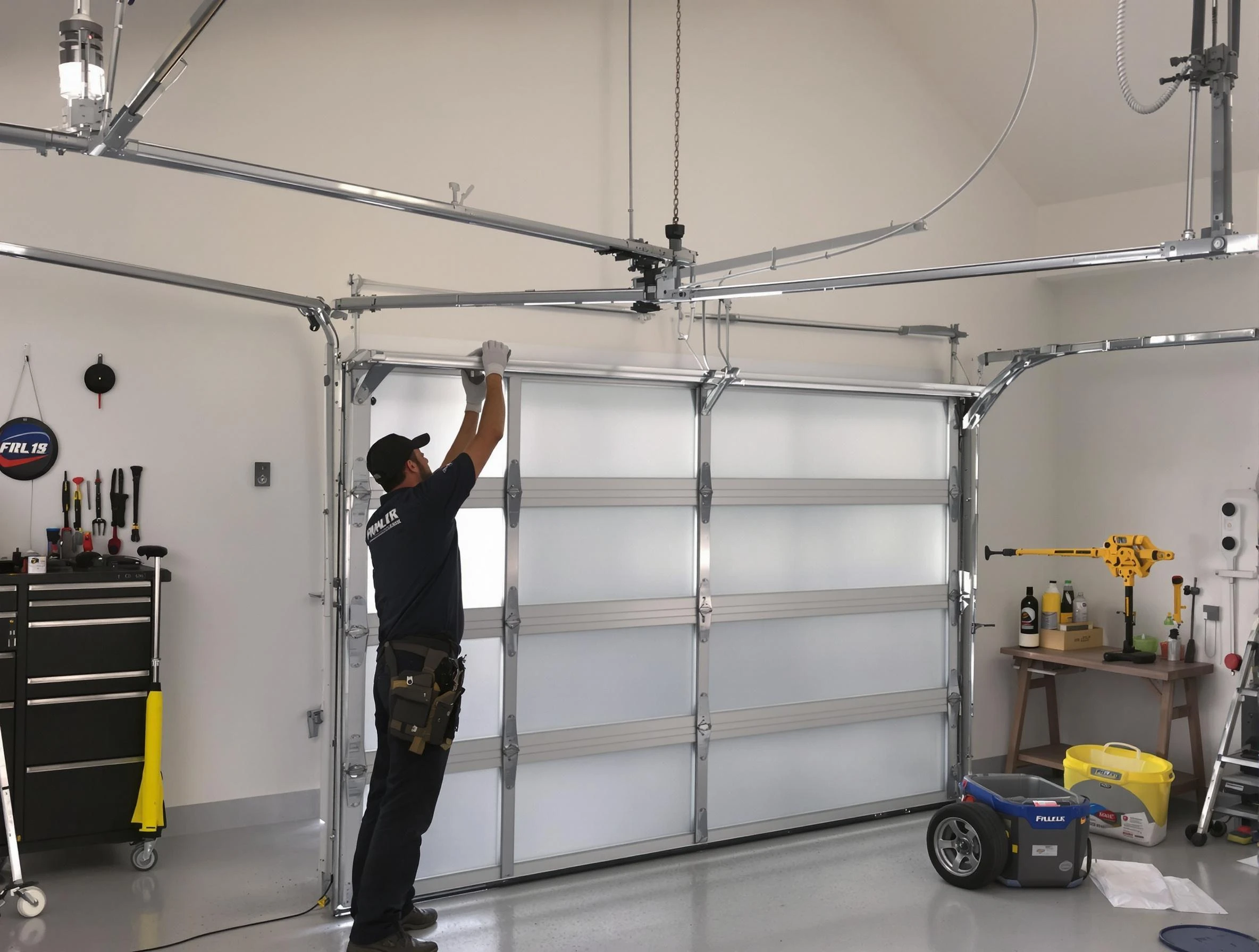 Loveland Garage Door Repair certified team performing precision garage door installation in Loveland
