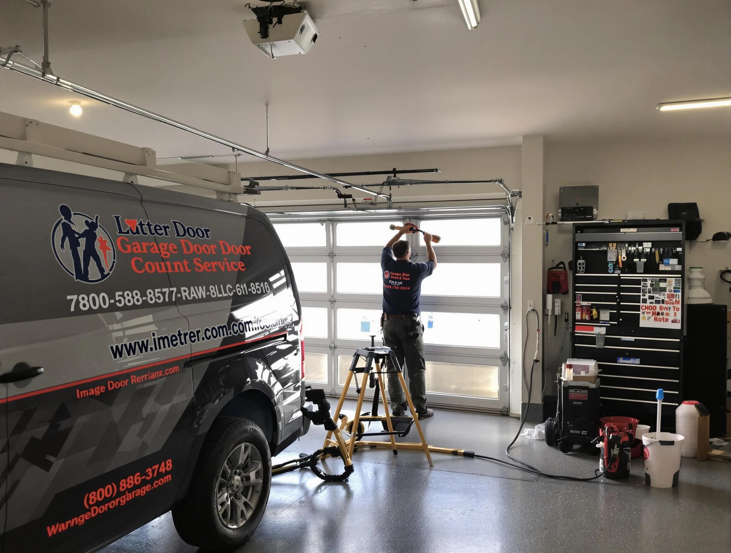 Loveland Garage Door Repair rapid response team performing same-day repair in Loveland